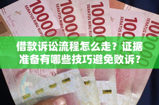 济南借款诉讼流程怎么走？证据准备有哪些技巧避免败诉？
