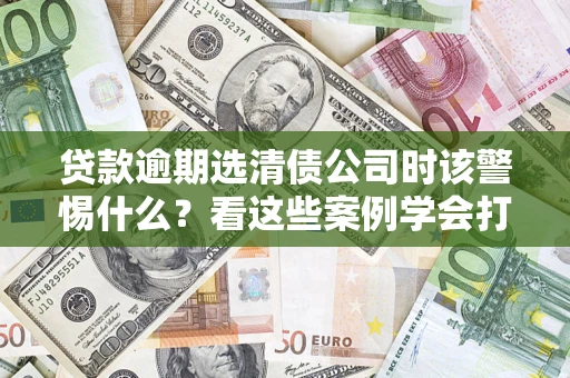 济南贷款逾期选清债公司时该警惕什么？看这些案例学会打翻身仗