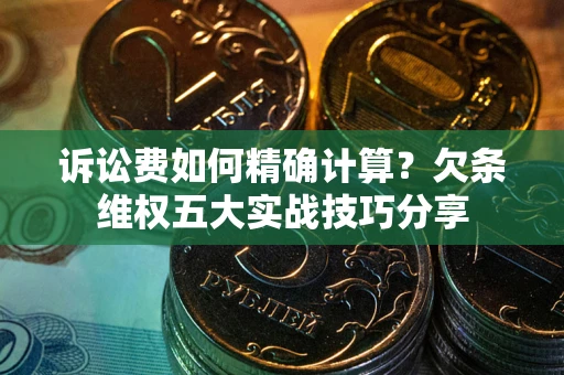 济南诉讼费如何精确计算？欠条维权五大实战技巧分享