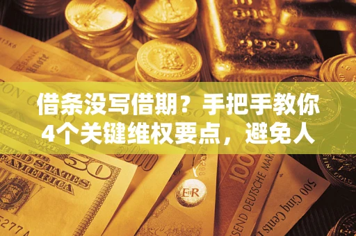 济南借条没写借期？手把手教你4个关键维权要点，避免人财两空