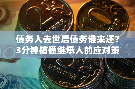 济南债务人去世后债务谁来还？3分钟搞懂继承人的应对策略