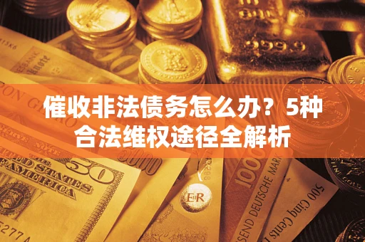 济南催收非法债务怎么办？5种合法维权途径全解析